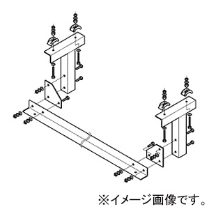 ネグロス電工 【受注生産品】ケーブルラック制振システム用架台 H形鋼用 400×1495mm 適合フランジ幅300mm ZBDSH30120-400