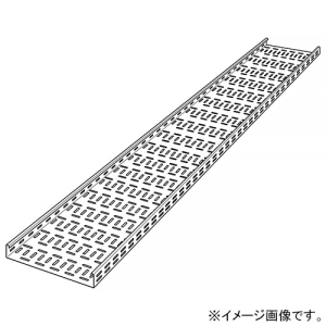 ネグロス電工 直線ラック WRタイプ 幅500mm 定尺3m 溶融亜鉛めっき鋼板仕様 WR50