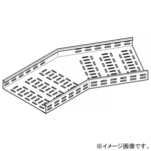 ネグロス電工 【受注生産品】水平ベンドラック WRタイプ 角度30° 幅600mm 溶融亜鉛めっき鋼板仕様 WRA630