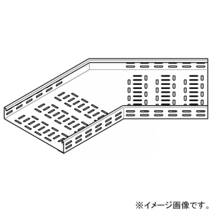 ネグロス電工 【受注生産品】水平ベンドラック WRタイプ 角度45° 幅500mm 溶融亜鉛めっき鋼板仕様 WRA545