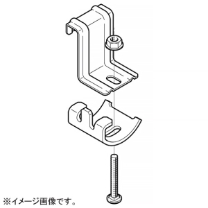 ネグロス電工 アングル用振れ止め金具 WRタイプ フランジ厚9〜18mm用 WRS9T