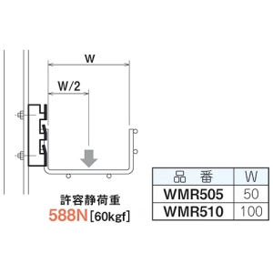 ネグロス電工 スモールブラケット WMRタイプ WMR505・510適合 電気亜鉛めっき仕様 スモールブラケット WMRタイプ WMR505・510適合 電気亜鉛めっき仕様 WMRBK5 画像3