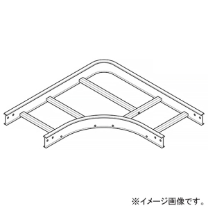 ネグロス電工 【受注生産品】外直角L形分岐ラック ARタイプ ラック幅1200mm 適合ラック10AR 10ARLA120