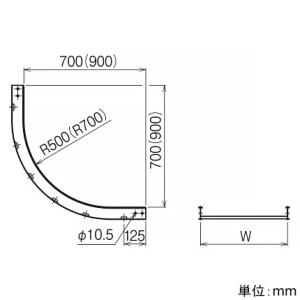 ネグロス電工 【受注生産品】インサイドベンドラック ARタイプ ラック幅200mm 適合ラック10AR 【受注生産品】インサイドベンドラック ARタイプ ラック幅200mm 適合ラック10AR 10ARI-20 画像2