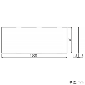 ネグロス電工 直線カバー ARタイプ 適合ラック幅200mm 定尺1.5m 直線カバー ARタイプ 適合ラック幅200mm 定尺1.5m ACV20 画像2