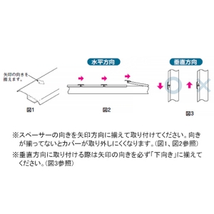 ネグロス電工 【受注生産品】カバースペーサー ARタイプ 適合ラック幅100mm 【受注生産品】カバースペーサー ARタイプ 適合ラック幅100mm ACVBP10 画像3