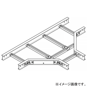 ネグロス電工 【受注生産品】T形分岐ラック FRタイプ 適合ラック5FR 幅200mm 5FRT20