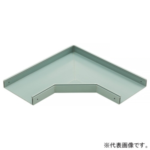 ネグロス電工 【受注生産品】外直角L形分岐ラック PRタイプ 穴なしタイプ 幅200mm PRLA20B