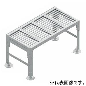 ネグロス電工 組立式歩廊架台 2段ステップ 階段なし 幅500×歩廊部長さ1000mm STP55100NS