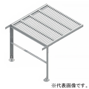 ネグロス電工 組立式歩廊架台 3段ステップ 延長キット 幅1020×歩廊部長さ11020mm STP85150E-100
