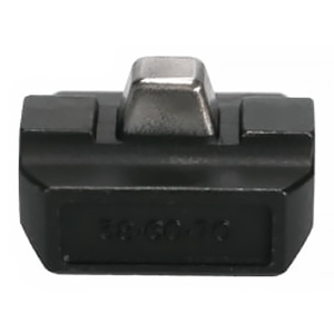 ジェフコム 手動式油圧圧着工具用雄ダイス サイズ38〜70&#13215; DCH-150EA用 DCO-3870LA