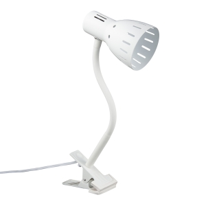 ヤザワ E26 フレキシブルクリップライト ホワイト 電球別売60Wまで E26 フレキシブルクリップライト ホワイト 電球別売60Wまで CFX60X03WH