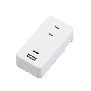 ヤザワ 極小USBタップ 2個口 PD20W 白 極小USBタップ 2個口 PD20W 白 H5FS400PD20WH