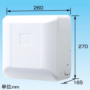 オーケー器材 ドレンポンプキット 中揚程タイプ(2・2.5m) ダイキン工業製スカイエア・ビル用マルチエアコン・ガスヒートポンプエアコン壁掛形用 単相200V用 ドレン排出流量24L/h ドレンポンプキット 中揚程タイプ(2・2.5m) ダイキン工業製スカイエア・ビル用マルチエアコン・ガスヒートポンプエアコン壁掛形用 単相200V用 ドレン排出流量24L/h K-DU153KV 画像2