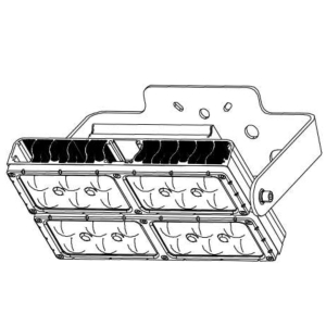 濱田プレス工藝 LED高天井用照明 クレーン対応LED照明 水銀灯400W相当 全光束15800lm 配光角80° 耐衝撃・耐振動 HLD-A0A53WSKCE3