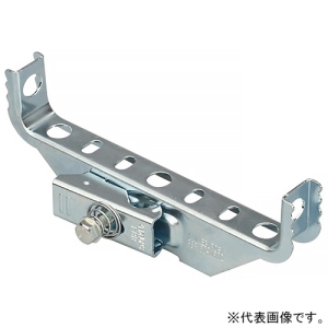 ネグロス電工 吊りボルト・壁面用ケーブル支持金具 《ベビーラック&reg;》 二重天井用 W3/8・W1/2兼用 高耐食性めっき鋼板製 SD-FBR150-W3W4