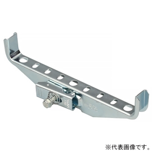 ネグロス電工 吊りボルト用ケーブル支持金具 《ベビーラック&reg;》 二重天井用 W3/8・W1/2兼用 幅200mm 電気亜鉛めっき仕様 FBR200-W3W4