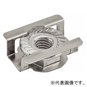 ネグロス電工 ナット 《ネジック&reg;》 盤・火災報知設備用 1R・1RA・2RU・2RA型レール用 ねじ径M5 RF-5E