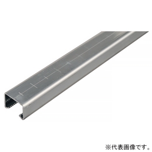 ネグロス電工 チャンネル 《ワールドダクター&reg;》 D1タイプ 定尺4m ステンレス製 S-D1-4M