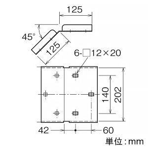 ネグロス電工 分岐用継ぎ金具 《金属ダクト》 DPSタイプ ダクト高さ200mm 溶融亜鉛めっき仕上 分岐用継ぎ金具 《金属ダクト》 DPSタイプ ダクト高さ200mm 溶融亜鉛めっき仕上 Z-DPLG200 画像2