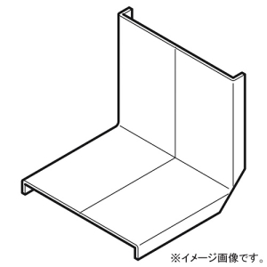 ネグロス電工 カバー 《アルミダクト》 立面内曲り用 AD5タイプ ADI-5FN