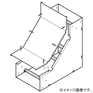 ネグロス電工 【受注生産品】I形分岐(子桁付) 《ケーブルダクト》 ADSタイプ ダクト幅200mm 高さ200mm ADIK2020