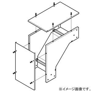 ネグロス電工 【受注生産品】O形分岐(子桁付) 《ケーブルダクト》 ADSタイプ ダクト幅200mm 高さ150mm ADOK2015