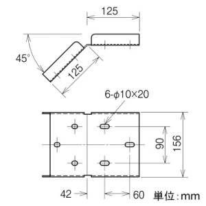 ネグロス電工 【受注生産品】継ぎ金具 《ケーブルダクト》 分岐用 ADSタイプ ダクト高さ150mm 【受注生産品】継ぎ金具 《ケーブルダクト》 分岐用 ADSタイプ ダクト高さ150mm ADLG150 画像2