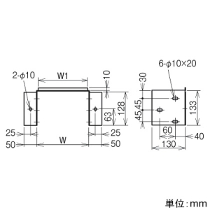ネグロス電工 【受注生産品】盤接続金具 《ケーブルダクト》 ADSタイプ ダクト幅300mm ダクト高さ150mm 【受注生産品】盤接続金具 《ケーブルダクト》 ADSタイプ ダクト幅300mm ダクト高さ150mm ADU3015 画像2