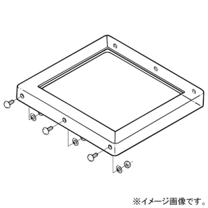 ネグロス電工 【受注生産品】支持架台 《ケーブルダクト》 補強フレーム式用 ADSタイプ 幅500mm Z-SPT5045