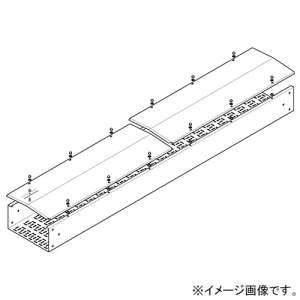 ネグロス電工 【受注生産品】直線 《鋼製トラフ》 幅200mm 高さ200mm SD-TRFS2020
