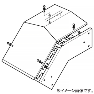ネグロス電工 【受注生産品】アウトサイドベンド 《鋼製トラフ》 角度45° 幅300mm 高さ200mm SD-TRFO-3245