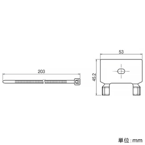 ネグロス電工 ワイヤクランプ 《メタルモール》 C型用 10個入 ワイヤクランプ 《メタルモール》 C型用 10個入 M530 画像2
