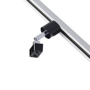 ヤザワ 傾斜天井用ダクトプラグ→引っ掛けシーリングアダプター ブラック 傾斜天井用ダクトプラグ→引っ掛けシーリングアダプター ブラック KHD01BK 画像2