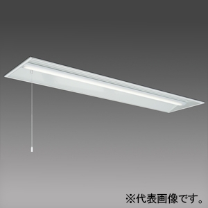 三菱 【受注生産品】LEDライトユニット形ベースライト ≪Myシリーズ≫ 40形 埋込形 下面開放タイプ 300mm幅 プルスイッチ付 一般タイプ 3200lm 連続調光タイプ FHF32形×1灯器具高出力相当 温白色 MY-B430435S/WWAHZ