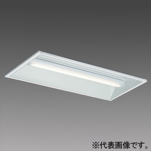 三菱 【受注生産品】【お買い得品 10台セット】LEDライトユニット形ベースライト ≪Myシリーズ≫ 20形 埋込形 下面開放タイプ 300mm幅 一般タイプ 1600lm 固定出力タイプ 段調光切替可能形 FHF16形×1灯器具高出力相当/FL20形×2灯器具相当 昼光色 MY-B215435/DAHTN_set