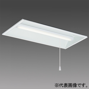 三菱 【受注生産品】【お買い得品 10台セット】LEDライトユニット形ベースライト ≪Myシリーズ≫ 20形 埋込形 下面開放タイプ 300mm幅 プルスイッチ付 一般タイプ 3200lm 固定出力タイプ 段調光切替可能形 FHF16形×2灯器具高出力相当 白色 MY-B230435S/WAHTN_set