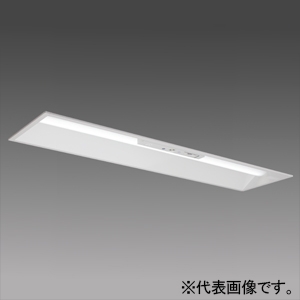 三菱 【受注生産品】LEDライトユニット形ベースライト ≪Myシリーズ≫ 非常用照明器具 リニューアルタイプ 30分間定格形 階段通路誘導灯兼用形 40形 埋込形 300mm幅 省電力タイプ 4000lm 固定出力タイプ 連続調光タイプ FLR40形×2灯器具節電タイプ 温白色 MY-BK44040/25/WWAHZ