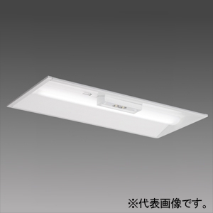 三菱 【受注生産品】LEDライトユニット形ベースライト ≪Myシリーズ≫ 非常用照明器具 電池内蔵形 30分間定格形 階段通路誘導灯兼用形 20形 埋込形 300mm幅 非常時LED一般出力タイプ グレアカット[ABタイプ](一般) 3200lm 連続調光タイプ FHF16形×1灯器具高出力相当 昼白色 MY-BH215465C/NAHZ