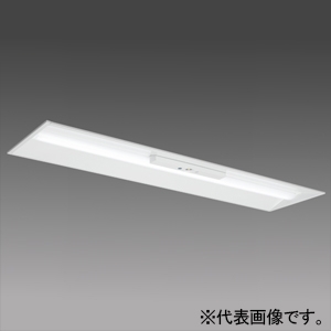 三菱 【受注生産品】LEDライトユニット形ベースライト ≪Myシリーズ≫ 非常用照明器具 電池別置形 階段通路誘導灯兼用形 40形 埋込形 300mm幅 非常時LED一般出力タイプ 省電力タイプ 4000lm 固定出力タイプ 段調光切替可能形 FLR40形×2灯器具節電タイプ 電球色 MY-BKR440400/LAHTN