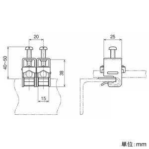 ネグロス電工 【ケース販売特価 10個セット】アングル用産業ガス配管支持金具 《ワールドダクター&reg;》 【ケース販売特価 10個セット】アングル用産業ガス配管支持金具 《ワールドダクター&reg;》 GPL612 画像2