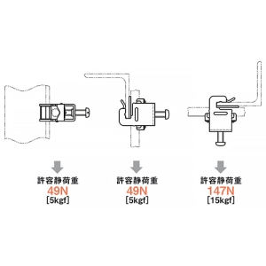 ネグロス電工 【ケース販売特価 10個セット】アングル用産業ガス配管支持金具 《ワールドダクター&reg;》 【ケース販売特価 10個セット】アングル用産業ガス配管支持金具 《ワールドダクター&reg;》 GPL612 画像3