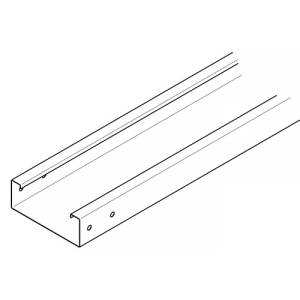 ネグロス電工 【メーカー直送品/代引き不可】直線 《ダクト》 DP18タイプ 定尺3m 溶融亜鉛めっき鋼板製 DP18