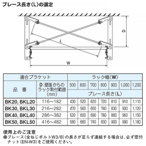 ネグロス電工 立上りケーブルラック用ブラケット耐震システム 《耐震システム》 SR・QRタイプ用 立上りケーブルラック用ブラケット耐震システム 《耐震システム》 SR・QRタイプ用 BKBR1 画像2