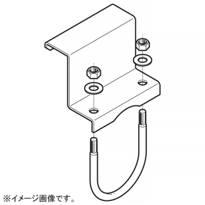 ネグロス電工 パイプブラケット用振れ止め金具 WRタイプ 接続部用 パイプブラケット用振れ止め金具 WRタイプ 接続部用 PBW3
