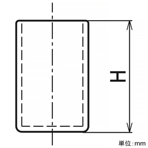 ネグロス電工 ボルト端末保護キャップ 吊りボルトW3/8・M10用 黒 20個入 ボルト端末保護キャップ 吊りボルトW3/8・M10用 黒 20個入 OMB9C-K 画像2