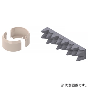 ネグロス電工 分電盤用貫通穴化粧カバー 《おめかし&reg;スポンジ》 板厚1.6〜2.3mm 穴径115.5mm 分電盤用貫通穴化粧カバー 《おめかし&reg;スポンジ》 板厚1.6〜2.3mm 穴径115.5mm CBP104K