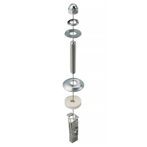 ネグロス電工 【ケース販売特価 2個セット】重ね式折板屋根用固定金具 《サンストラット&reg;》 適合穴径φ12.5mm SSBTN8-SETN