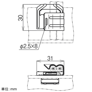 ネグロス電工 【ケース販売特価 20個セット】一般形鋼用ケーブル支持金具 《PVラック®》 平行・交差タイプ 適合フランジ厚1.2〜6.0mm 適合丸形ケーブルφ6.4〜8mm各2回線まで 【ケース販売特価 20個セット】一般形鋼用ケーブル支持金具 《PVラック®》 平行・交差タイプ 適合フランジ厚1.2〜6.0mm 適合丸形ケーブルφ6.4〜8mm各2回線まで S-PVCR2 画像2