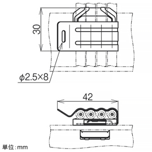 ネグロス電工 【ケース販売特価 20個セット】一般形鋼用ケーブル支持金具 《PVラック®》 平行・交差タイプ 適合フランジ厚1.2〜6.0mm 適合丸形ケーブルφ6.4〜7mm各4回線まで 【ケース販売特価 20個セット】一般形鋼用ケーブル支持金具 《PVラック®》 平行・交差タイプ 適合フランジ厚1.2〜6.0mm 適合丸形ケーブルφ6.4〜7mm各4回線まで S-PVCR4 画像2